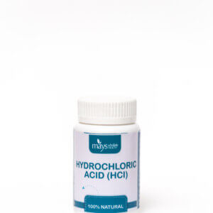 HYDROCHLORIC ACID (HCl) CAPSULES – Digestive Support (Adults)