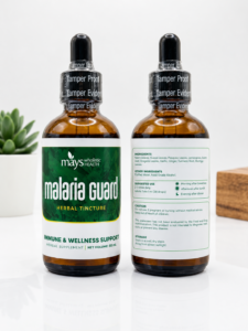 Malaria Guard Herbal Tincture Bottles